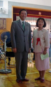 東村山市議会の山川昌子副議長と